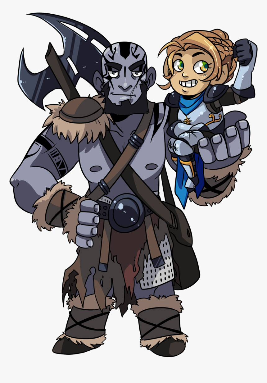 Critical Role Pike And Grog, HD Png Download, Free Download