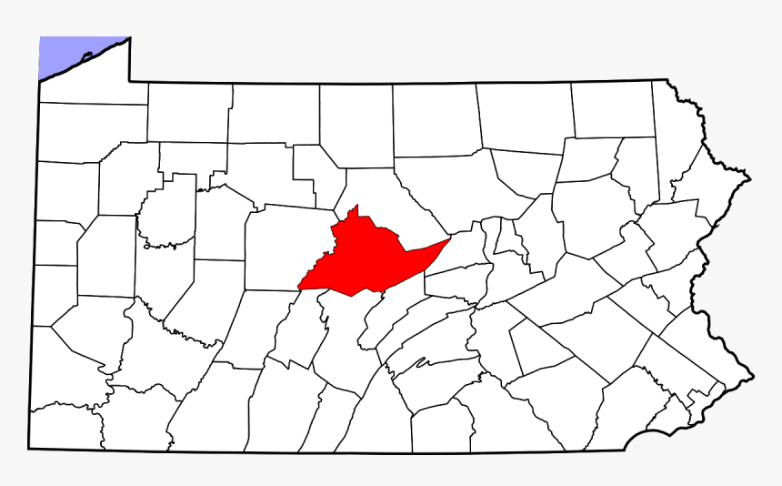 Map Of Pennsylvania Highlighting Pike County - Luzerne County Pa, HD Png Download, Free Download