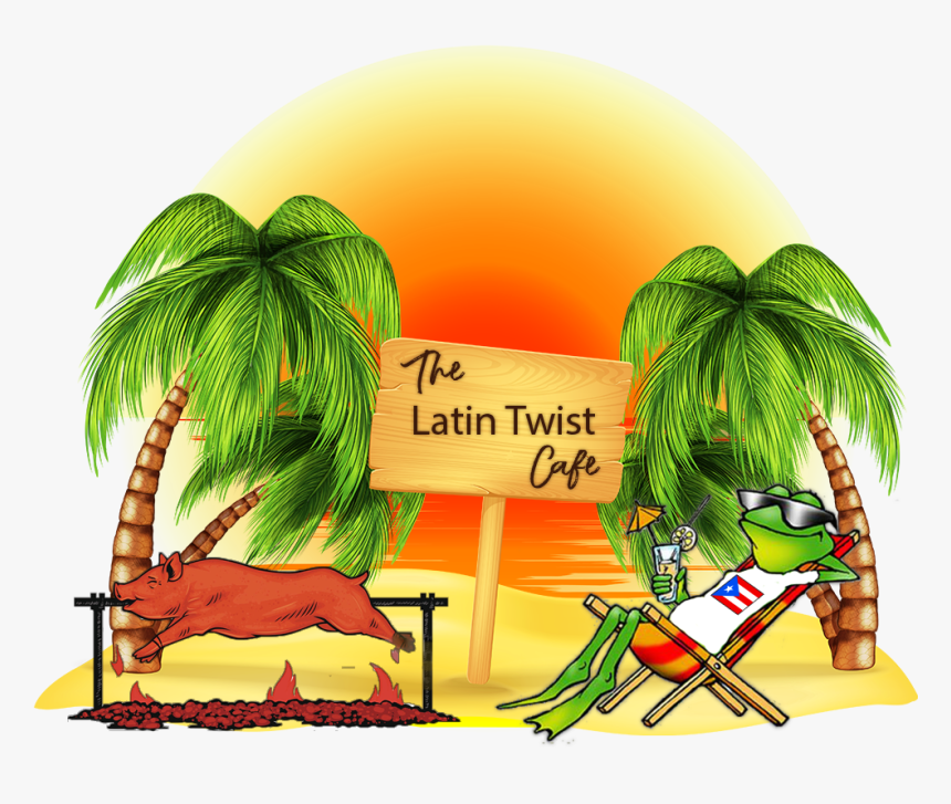 Transparent Mofongo Png - Palm Trees And Beach Clip Art, Png Download, Free Download