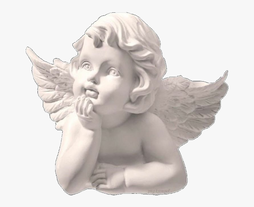 Transparent Sculpture Clipart - Aesthetic Angel Statue Png, Png Download, Free Download