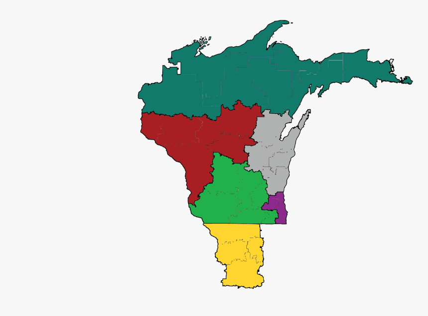 Army Recruiting Battalion - Michigan Map, HD Png Download, Free Download