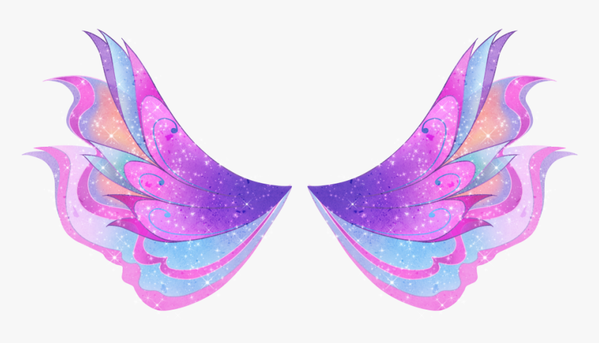 Purple Wings Png, Transparent Png, Free Download