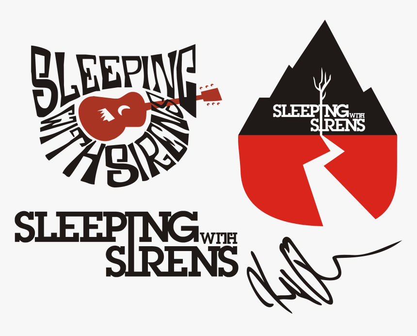 Sleeping With Sirens Logo Drawing, HD Png Download kindpng