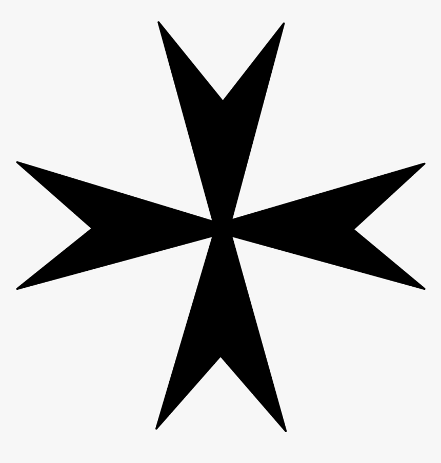 Malta Crusades Maltese Cross Christian Cross, HD Png Download - kindpng