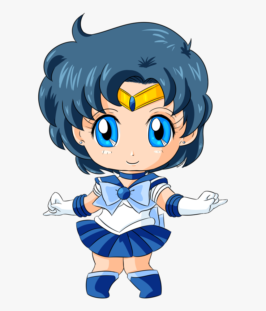 chibi sailor mercury for katie0513 by starlightfroggy hd png download kindpng chibi sailor mercury for katie0513 by