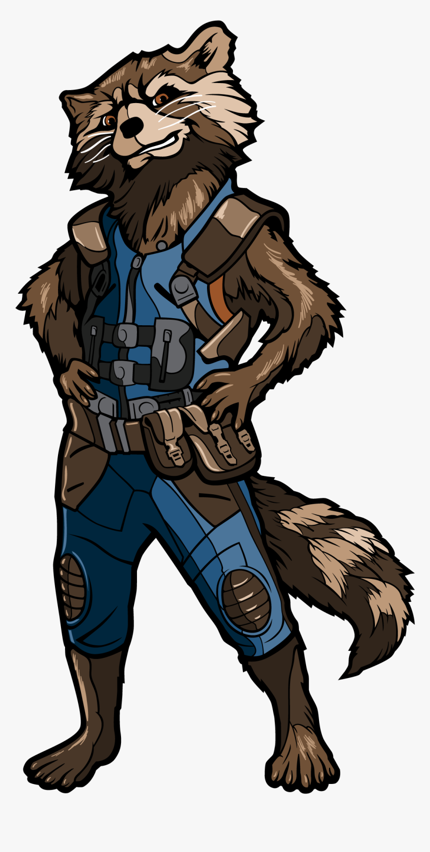 Rocket Racoon Png, Transparent Png, Free Download