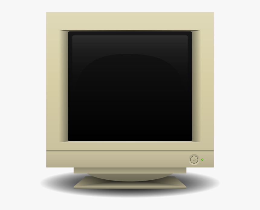 Monitor Png Free Download - Old Screen Computer Png, Transparent Png