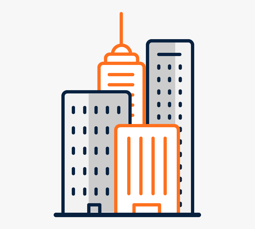 Icon Of High Rise Buildings, HD Png Download, Free Download