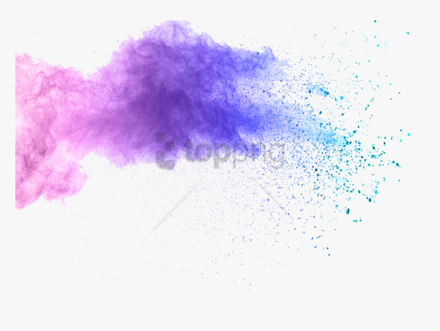 Transparent Color Splatter Png - Color Splash Transparent Background, Png Download, Free Download