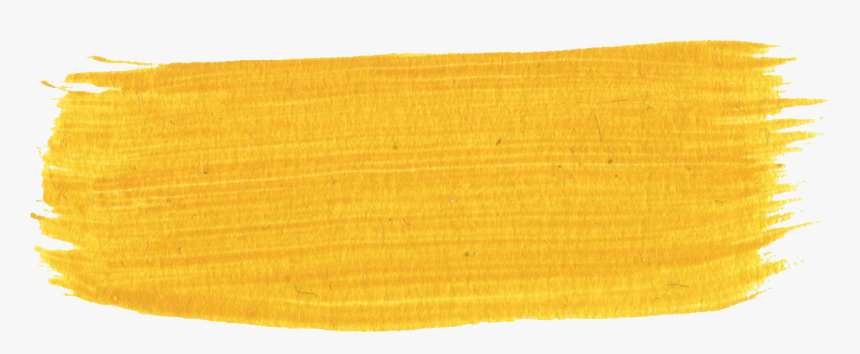 Yellow Brush Stroke Transparent Png, Png Download, Free Download