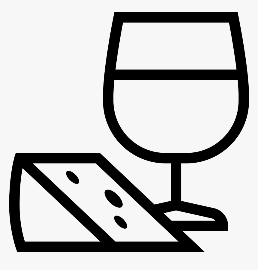 Transparent Vine Icon Png - Wine And Cheese Icon, Png Download, Free Download