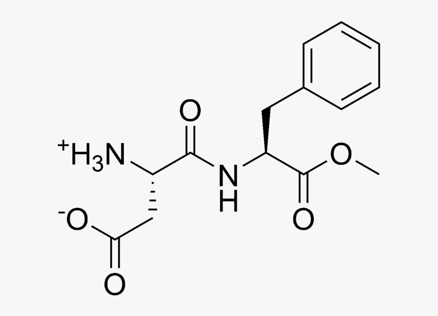 Aspartame Structure - N Benzoyl Amino Acid, HD Png Download, Free Download