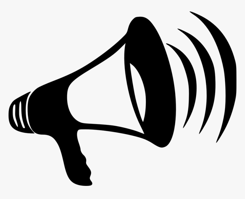 Haters Gonna Hate - Clipart Megaphone, HD Png Download, Free Download