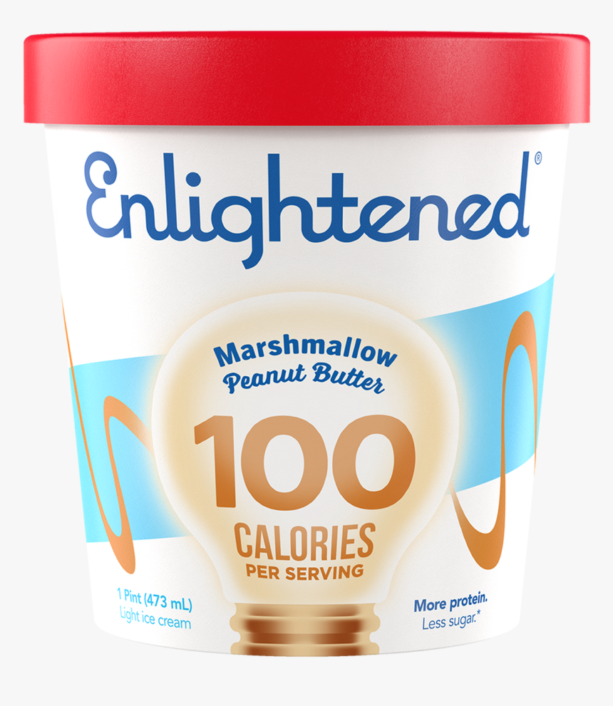 Enlightened Ice Cream Marshmallow Peanut Butter, HD Png Download, Free Download