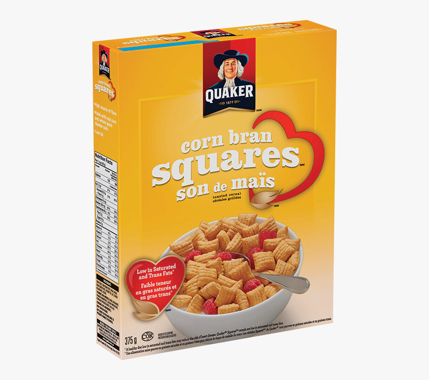 Transparent Cereal Quaker Square - Corn Cereal, HD Png Download, Free Download