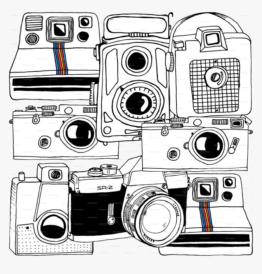 Transparent Vintage Camera Png - Camera, Png Download, Free Download