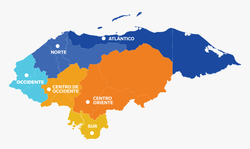 Map Honduras Png, Transparent Png, Free Download