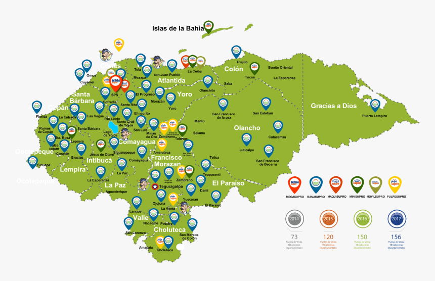 Point Point Point Point Point Point Point Point Point - Mapa Geologico De Honduras, HD Png Download, Free Download