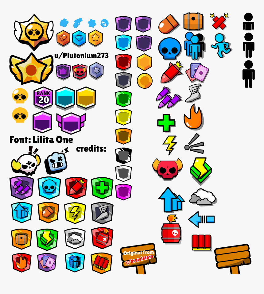 Brawl Stars Icon Png Transparent Png Kindpng - all brawlers in brawl stars icons