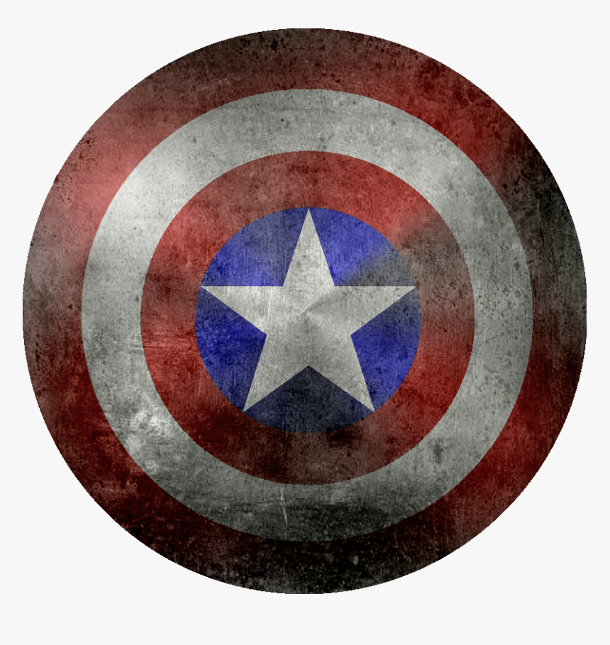 Transparent Os Vingadores Png - Captain America Shield Wall Painting, Png  Download - kindpng