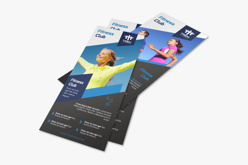 Fitness Club Flyer Template Preview Flyer Hd Png Download Kindpng