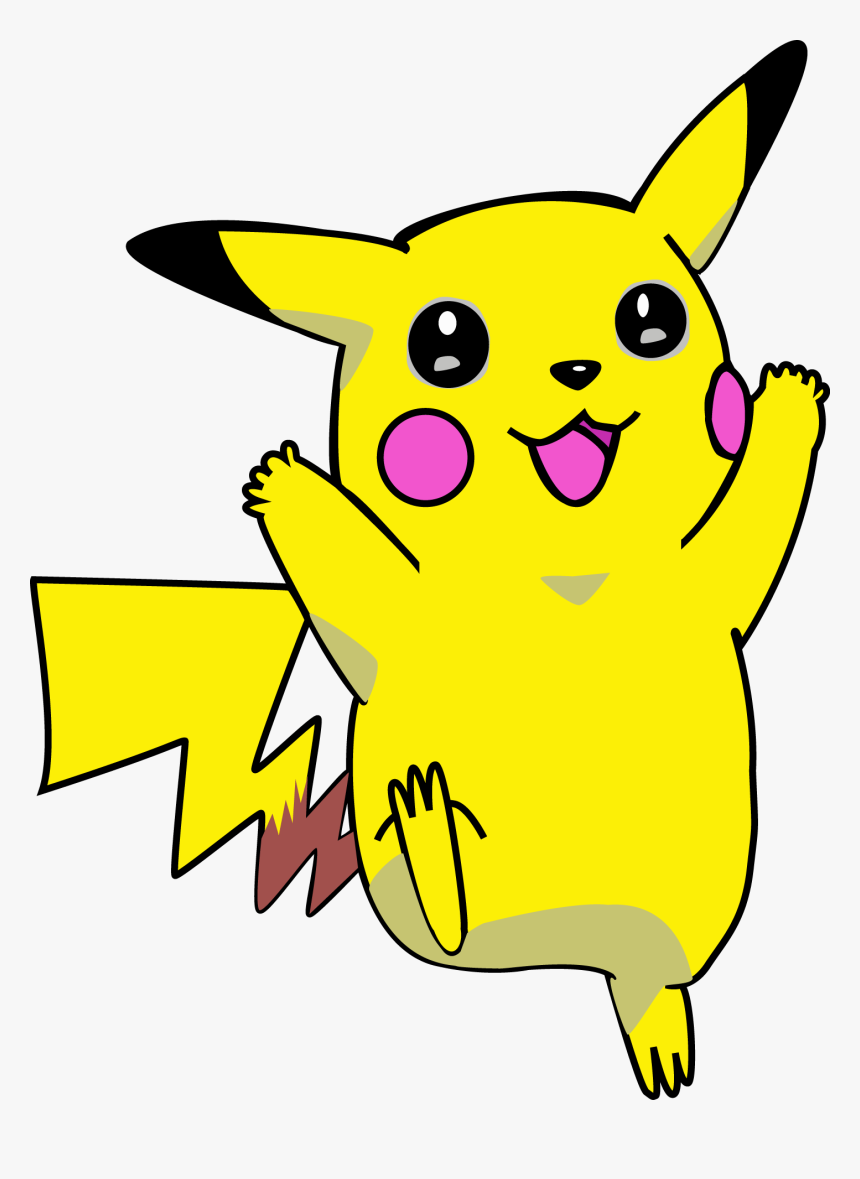 Pikachu Free Vector Image - Pikachu Icon Png, Transparent Png, Free Download