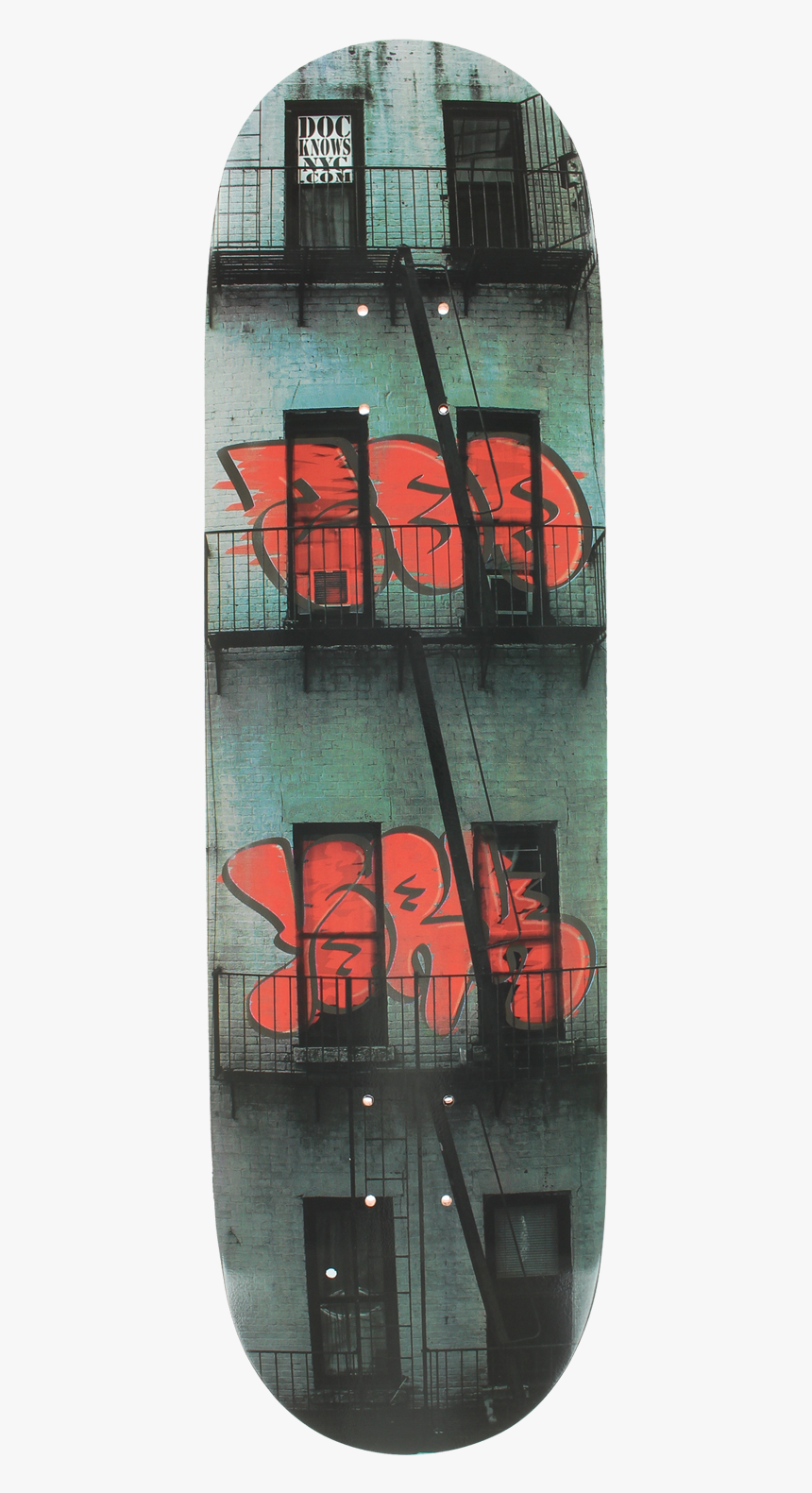 Zoo York Zy Fire Escape Deck - Skateboard Deck, HD Png Download, Free Download