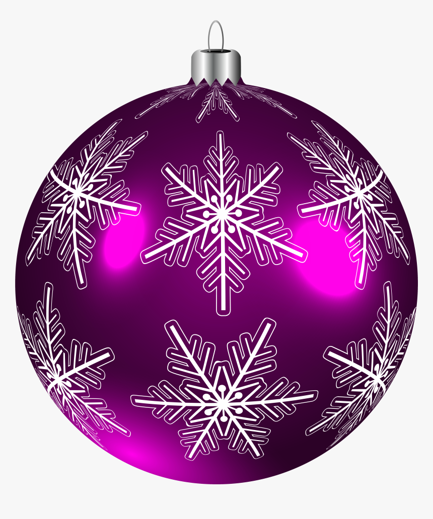 Beautiful Purple Christmas Ball Png Clip - Green Christmas Ball Png ...