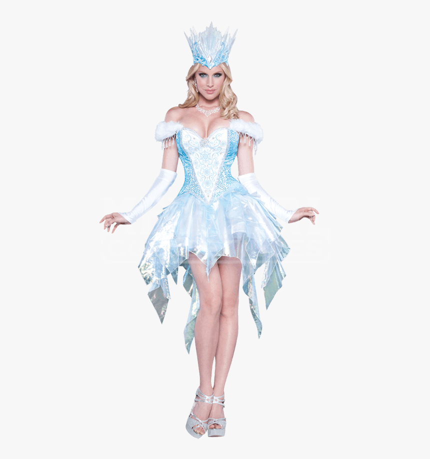 "womens Sexy Snow Queen Costume, HD Png Download, Free Download