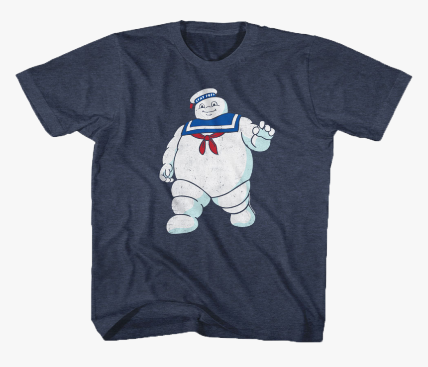 Stay Puft Real Ghostbusters T-shirt, HD Png Download, Free Download