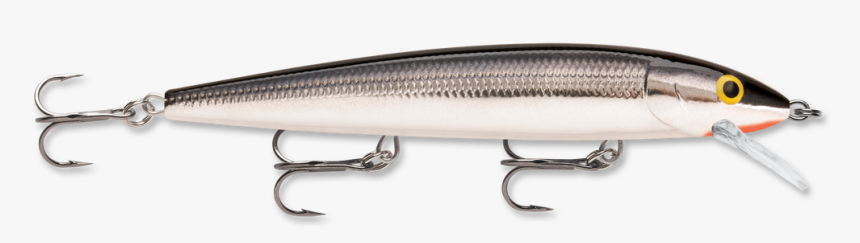 Rapala Husky Jerk Silver Black, HD Png Download, Free Download