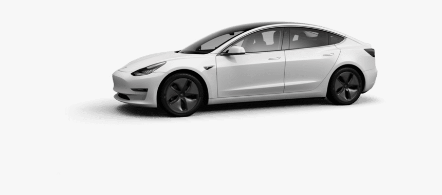 Tesla Model 3 Pearl White, HD Png Download, Free Download