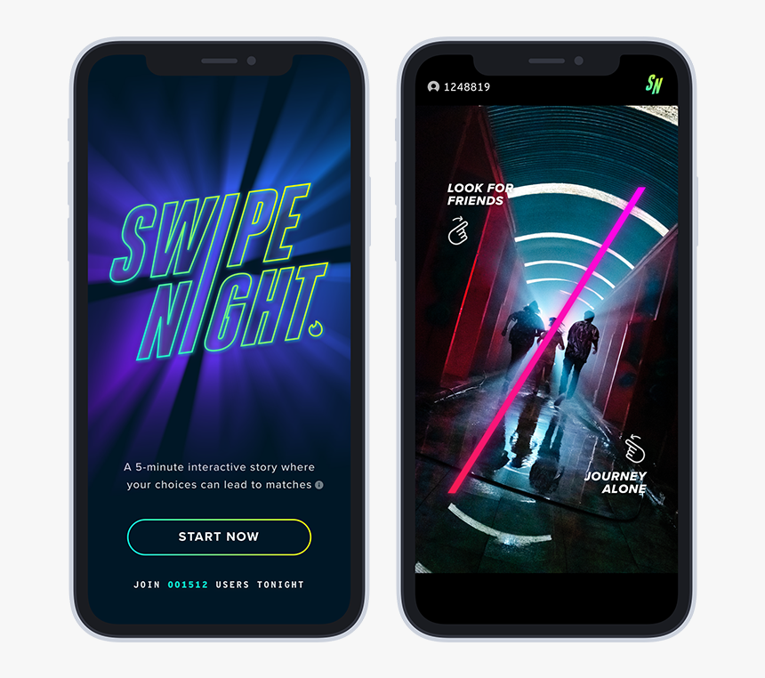 Swipe Nights On Tinder, HD Png Download, Free Download