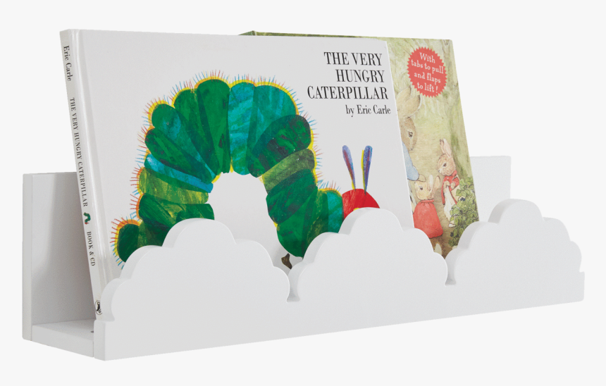 Cloud Book Ledge - Very Hungry Caterpillar, HD Png Download, Free Download