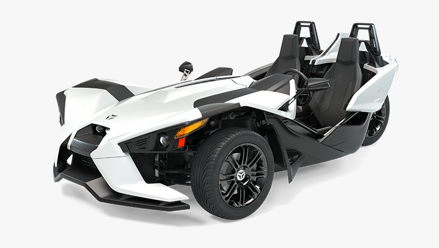 Slingshot S White Lightning With Gloss Black Wheels - Polaris Slingshot 2019 Precio, HD Png Download, Free Download