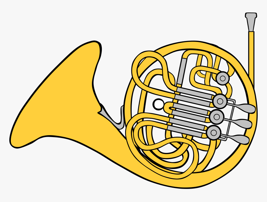 Free Transparent Cliparts Download - French Horn Clipart, HD Png Download, Free Download