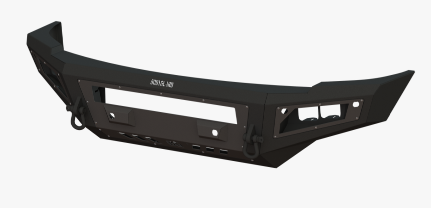 A2l Base Bumper With Single Light Bar Configuration - Front Bumper, HD Png Download, Free Download