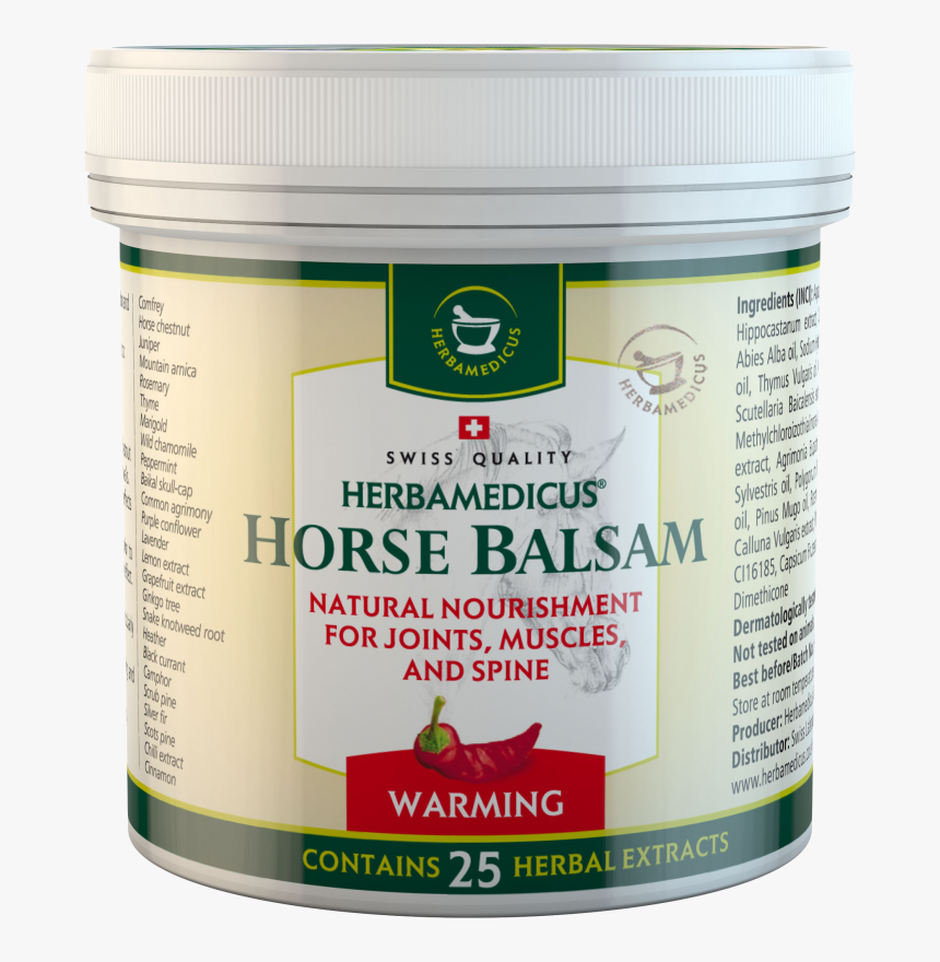 1 - Herbamedicus Horse Balsam Warming, HD Png Download, Free Download