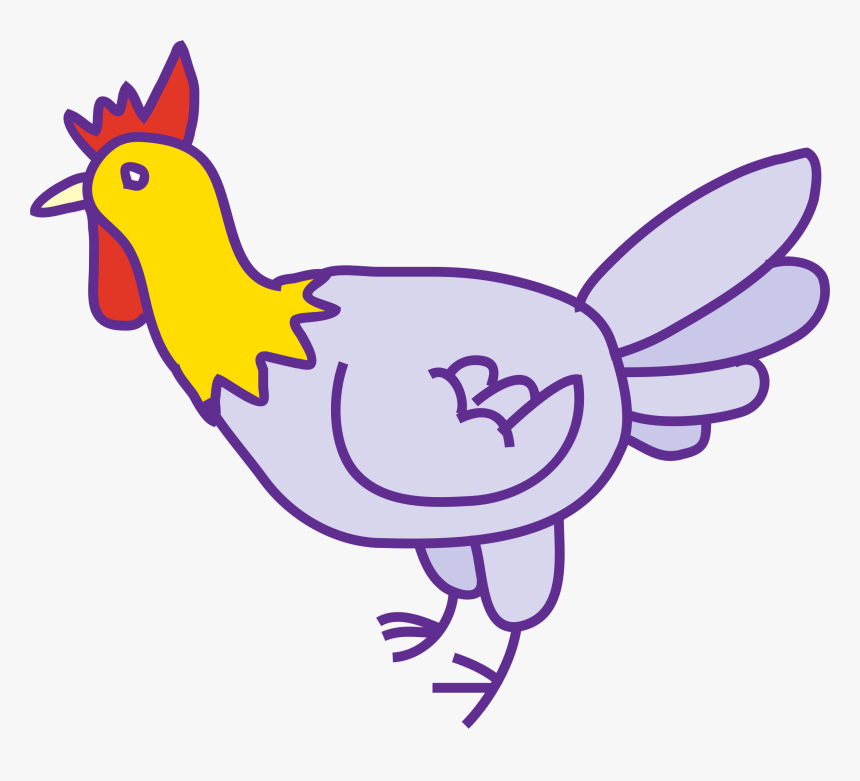 Chicken Clip Arts - Hewan Kartun Png, Transparent Png, Free Download