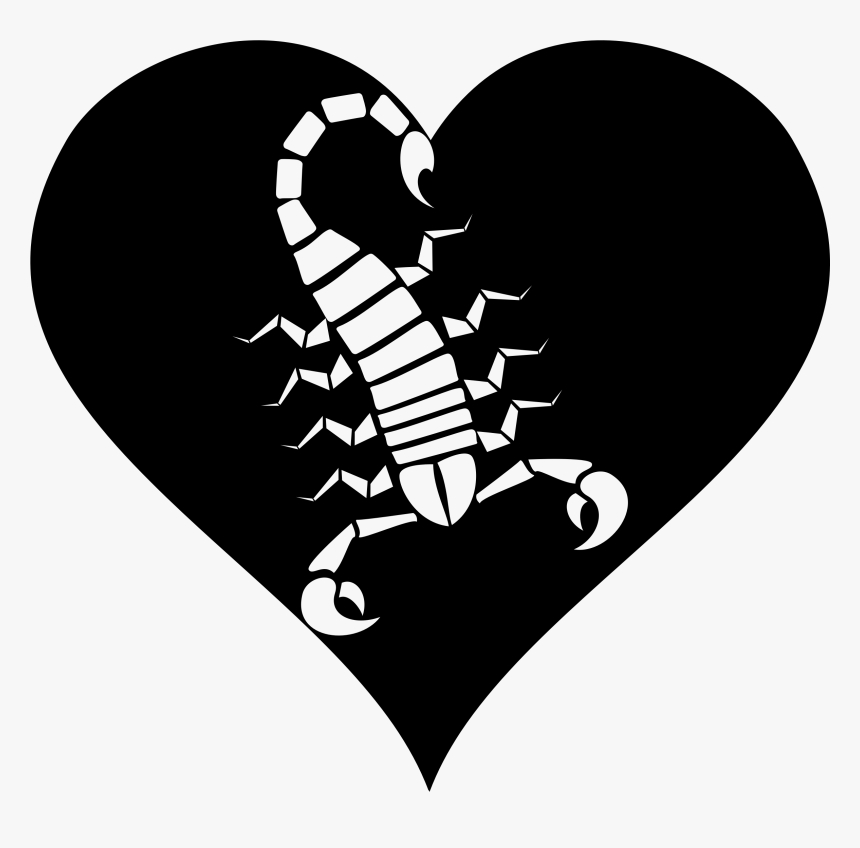 Heart Scorpio, HD Png Download, Free Download