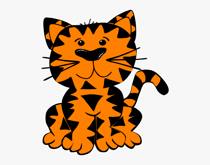 Tiger Clip Art At Vector Clip Art Free - Tiger Clip Art, HD Png Download, Free Download