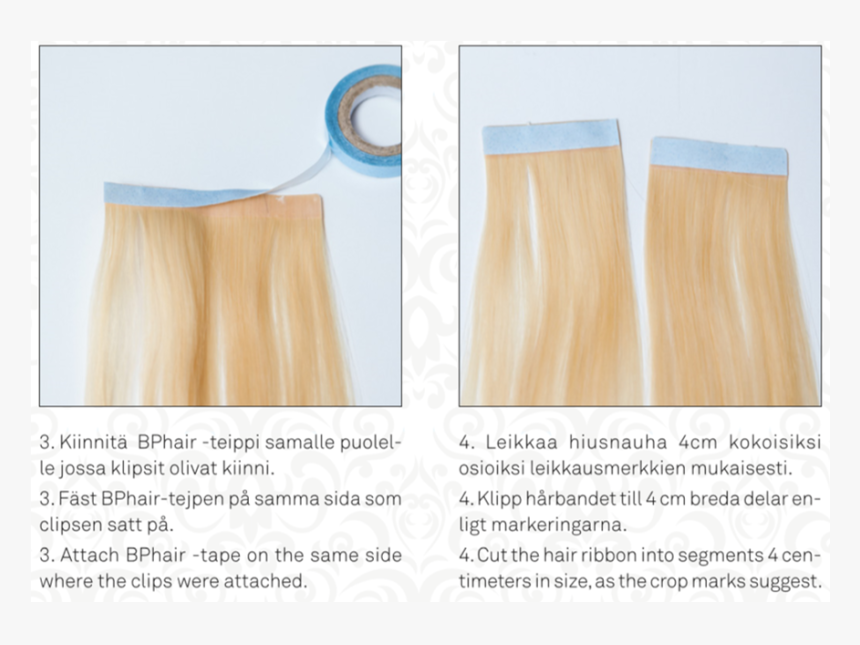 Bphair Multiway Nuanced Cool Deep Blond 50cm - Blond, HD Png Download, Free Download