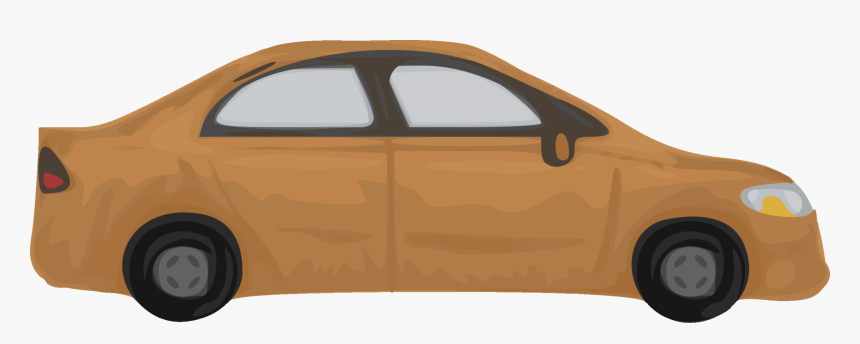 Automotive Exterior,compact Car,car - Car Drawing With Color Png, Transparent Png, Free Download