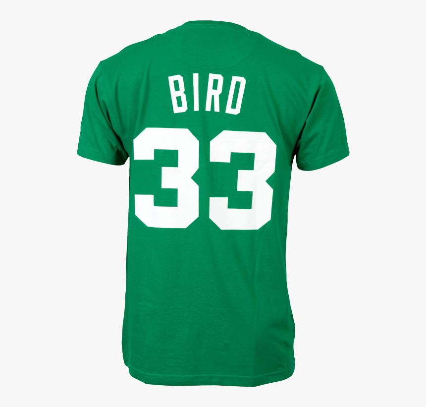 Ness Boston Celtics Hardwood Classics Larry Bird - Active Shirt, HD Png ...