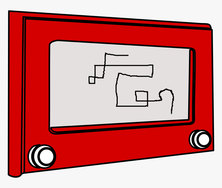 Transparent Etch A Sketch Clipart - Etch A Sketch Clipart, HD Png Download, Free Download