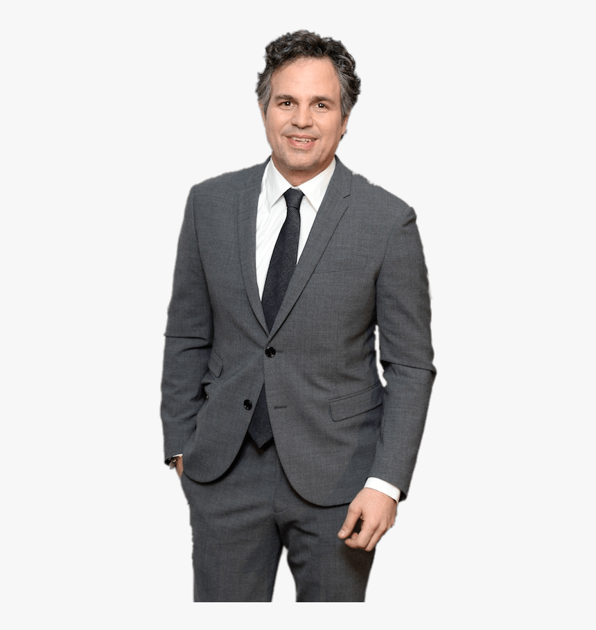 Mark Ruffalo Grey Suit Transparent Png - Mark Ruffalo Png, Png Download, Free Download