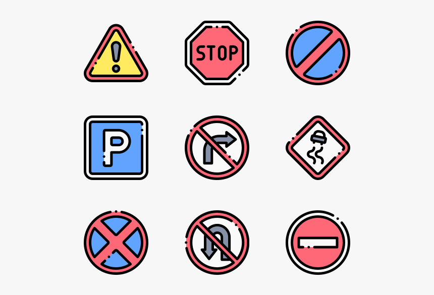 Traffic Signs - Traffic Sign, HD Png Download - kindpng