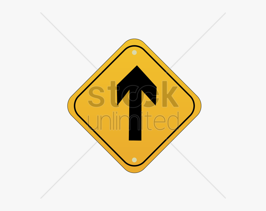 Road Signs Straight Clipart Traffic Sign Signage Road - Traffic Sign, HD Png Download, Free Download