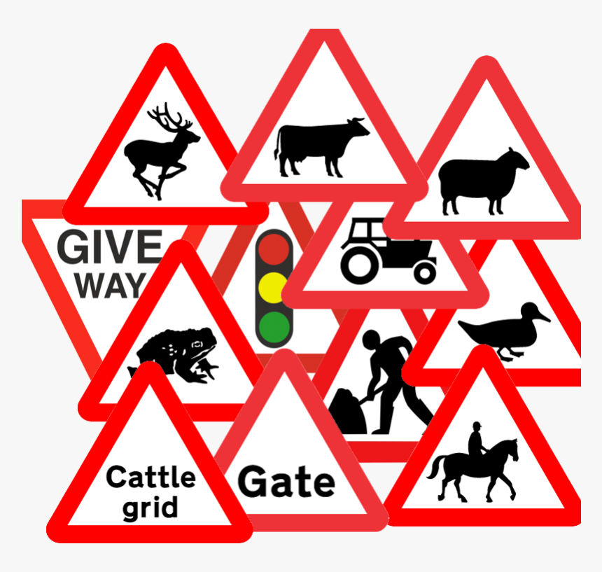 Reflective Road Signs - Traffic Sign, HD Png Download, Free Download