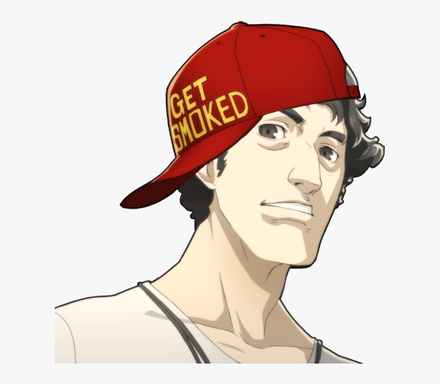 Get Smoked Hat Png -view Samegoogleiqdbsaucenao Kamoshida - Get Smoked Persona 5, Transparent Png, Free Download